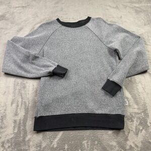 Feat Sweatshirt Womens Size Small Grey Gray Fleece Crewneck Comfy Basic